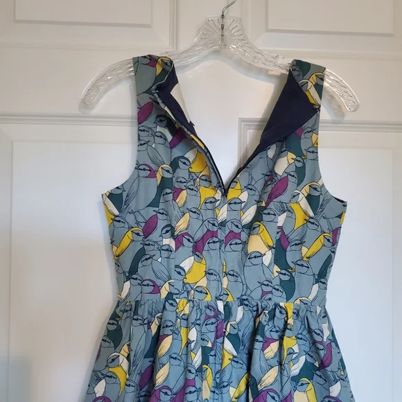 ModCloth Birds Print Dress - Picture 8 of 10